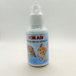 For Asi 30 ml Original - Nutrisi Memperlancar Air Susu Kucing Cat Kitten